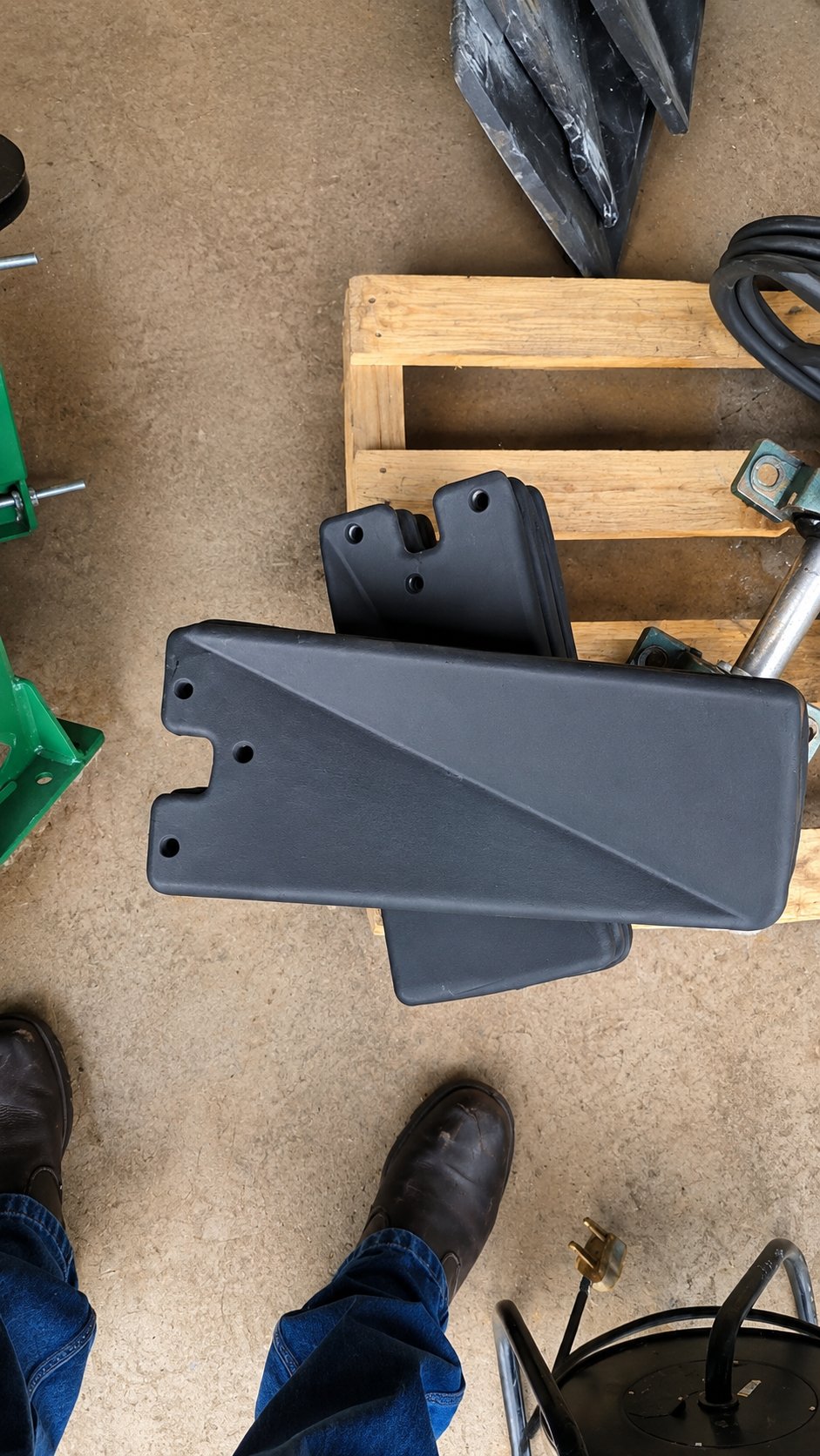 SA Autec Industries gallery image: Agitator rubberized blades